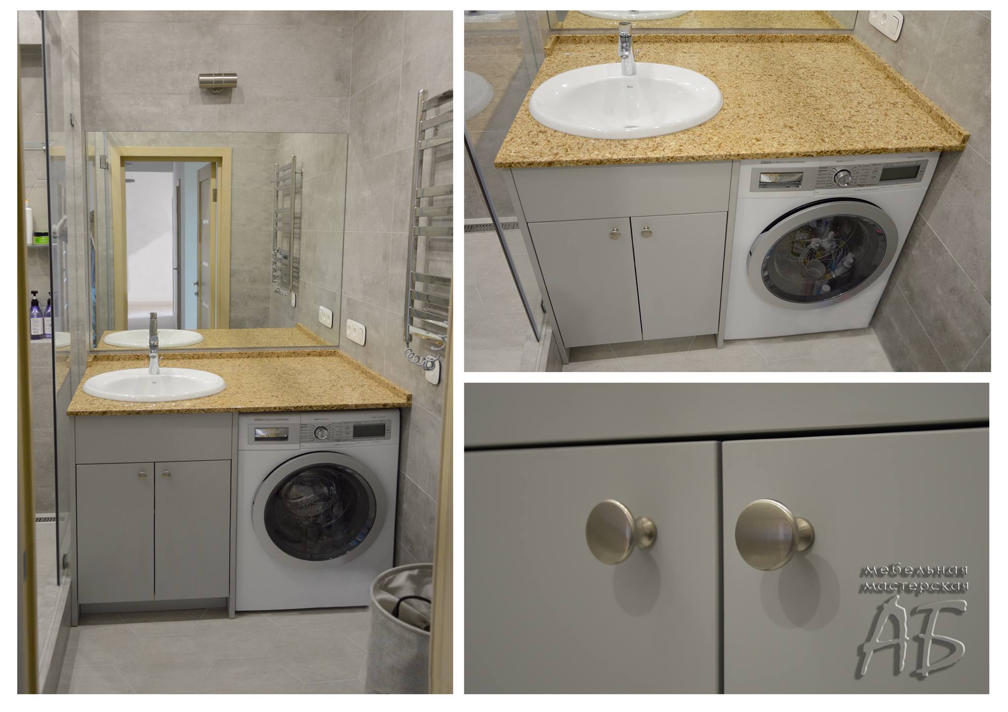 Мебель для ванной на заказ Одесса komfortcenter-1