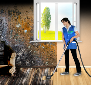 Уборка домов, коттеджей после пожара Одесса