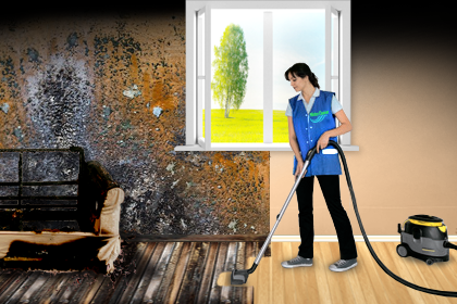 Прибирання будинків, котеджів після пожежі