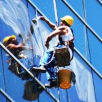 мойка на высоте альпинистами Одесса - komfortcenter.com.ua