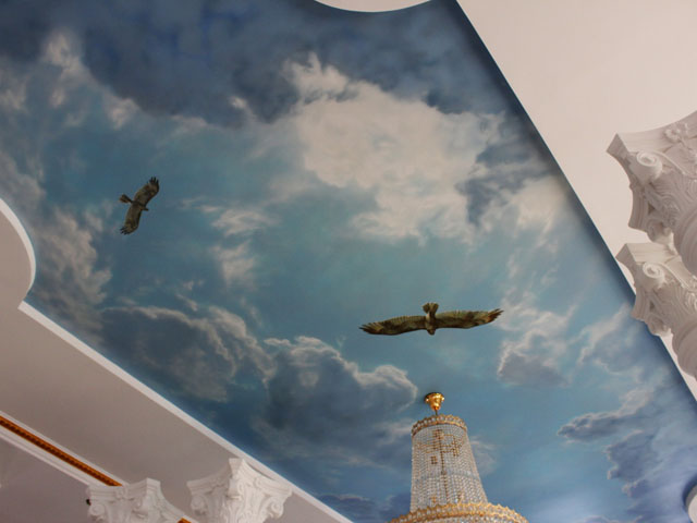 натяжные потолки с фотопечатью - komfortcenter.com.ua