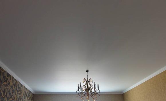 сатиновые натяжные потолки - komfortcenter.com.ua