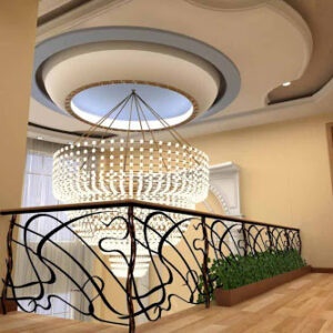 Натяжные потолки для коттеджей в Одессе и пригороде komfortcenter.com.ua
