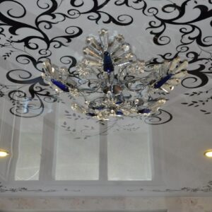 Узорчатые натяжные потолки в Одессе и пригороде